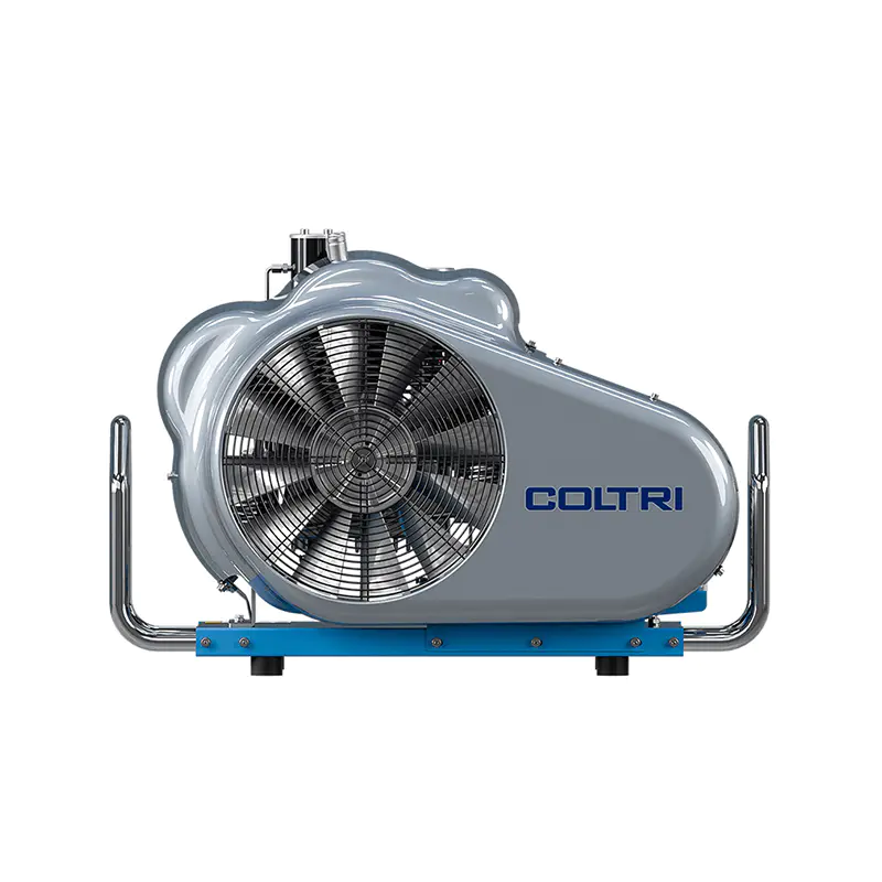Model MCH-16/ET SMART plnící pumpa dýchacího vzduchu (manuální dvouválcová)